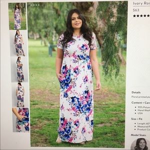 Pinkblush maxi dress